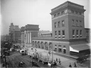 Boston's Union North Station, via Wikipedia via Library of Congress.