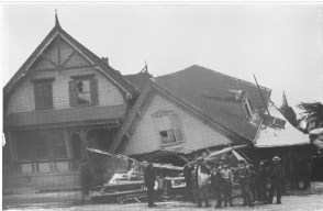 Damage caused by the 1890 Lawrence Cyclone (Courtesy: Illustrated American, 1890)