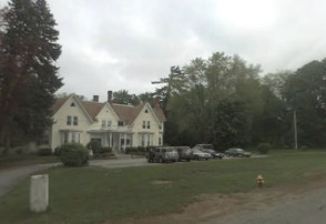 The "Red Gables", as it appears today.  (Image Credit:  Google Maps - May 2009)
