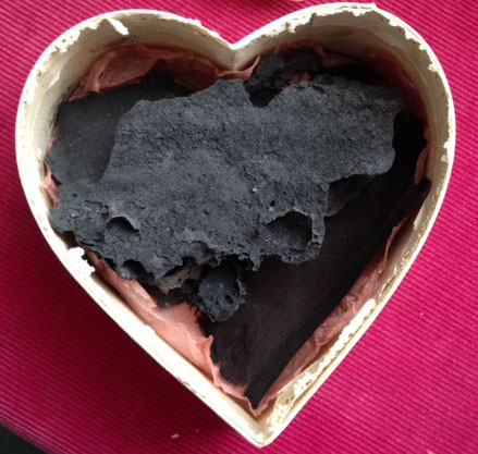 The Box of Ashes, from the Collection of the Lowell Historical Society.  Photo by Author