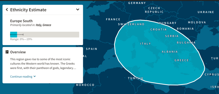 Ancestry DNA Testing Results 1