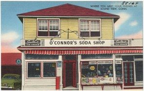 Soda Shop History: O'Connor's Soda Shop, Sound View, Conn.