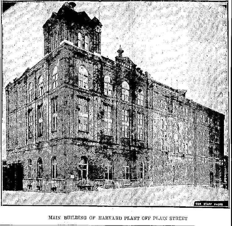 Harvard Brewery Lowell Prohibition