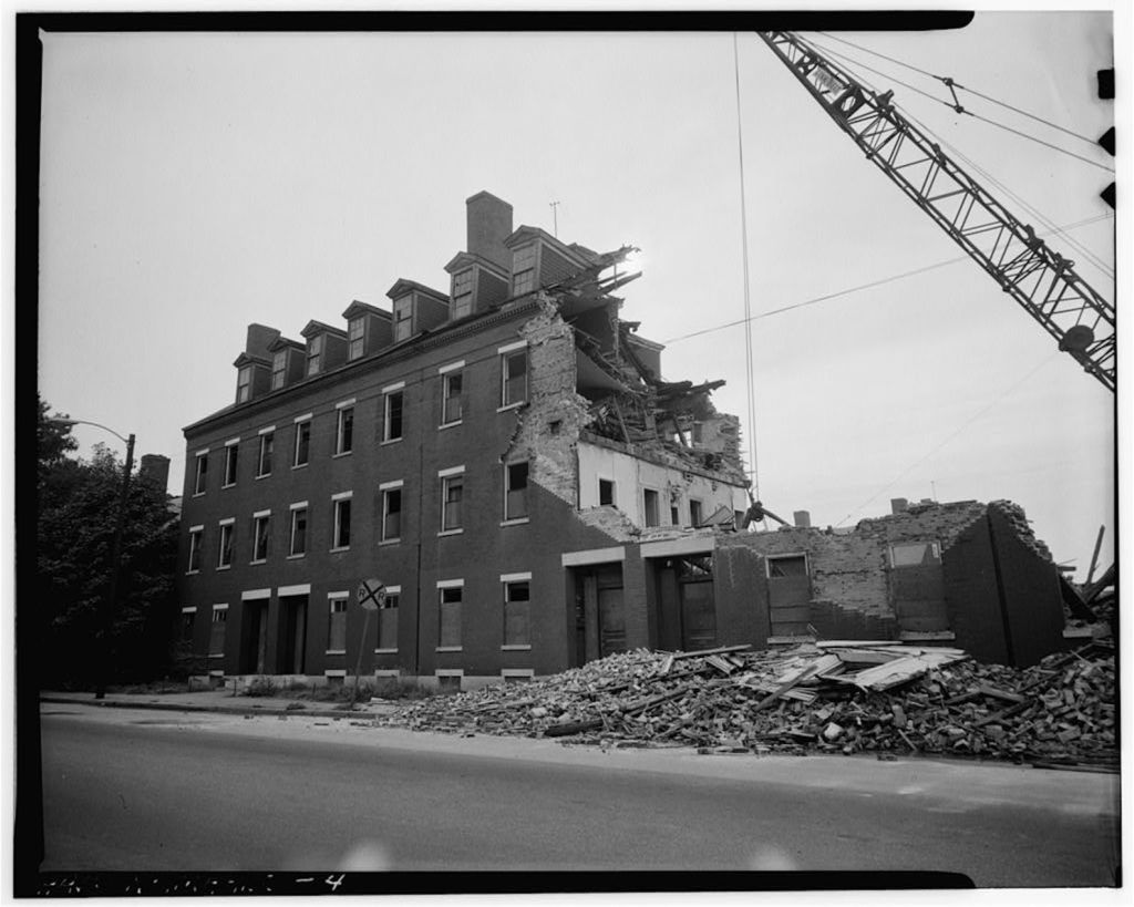 Lowell's New Block boardinghouse on Dutton Street