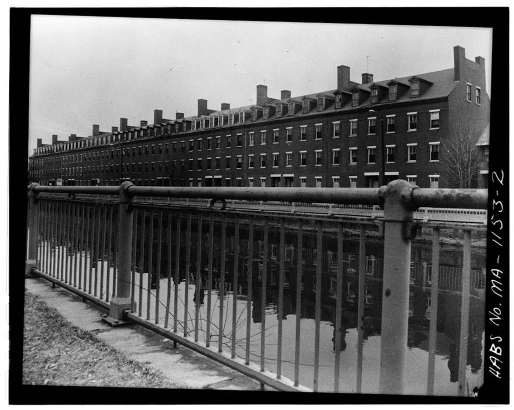 Lowell's New Block boardinghouse on Dutton Street